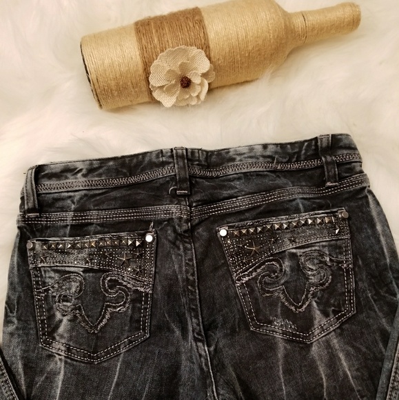 🌻🌺🌻LIKE NEW BEDROCK FOR EXPRESS JEANS!! - Picture 4 of 8